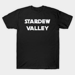 Stardew Valley S t a rwars inspired logo T-Shirt